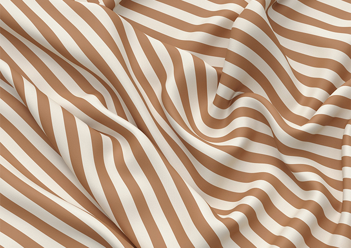 The British Stripe Co. Catherine, Teinbridge No.2 - Twist&Fit Roman Blind - Image 4